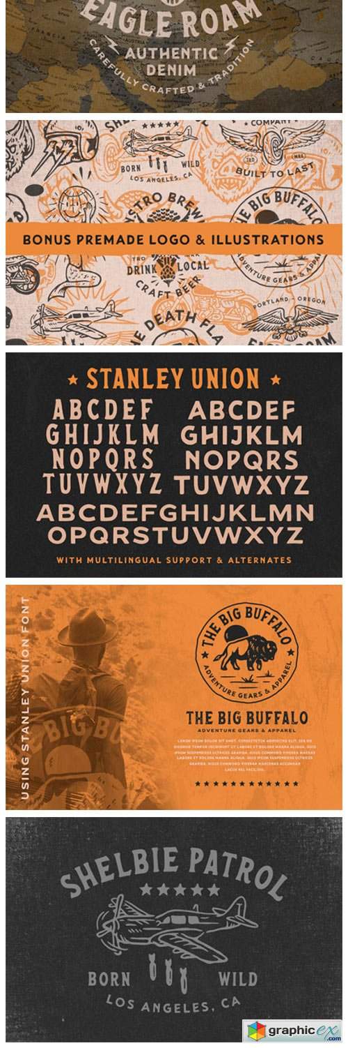  Stanley Union Font 