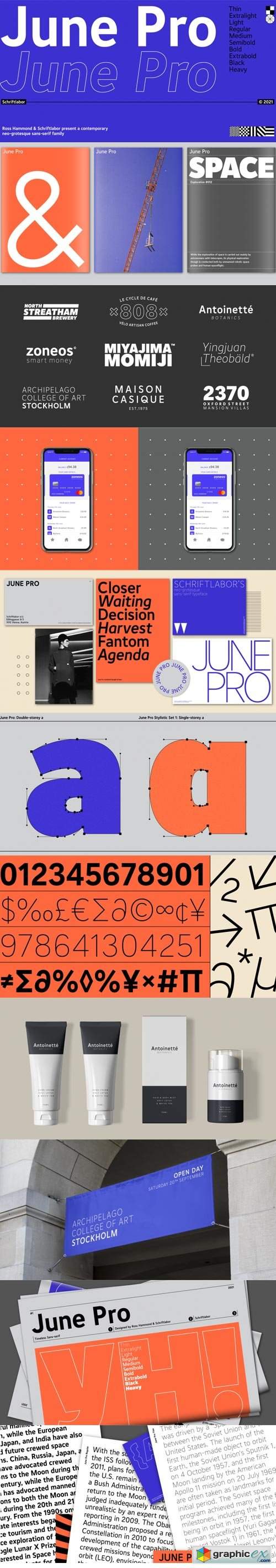  June Pro Font Family 