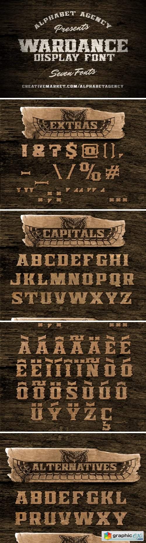  Wardance Family Font 