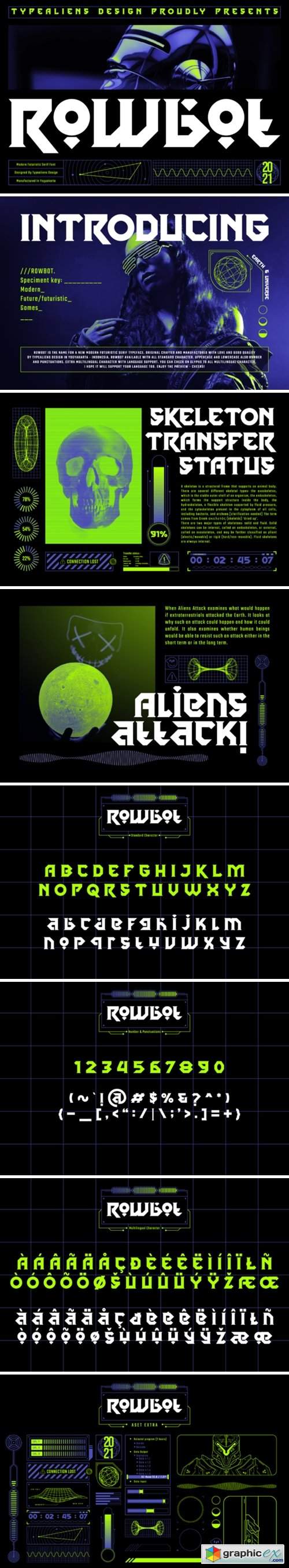  Rowbot Font 