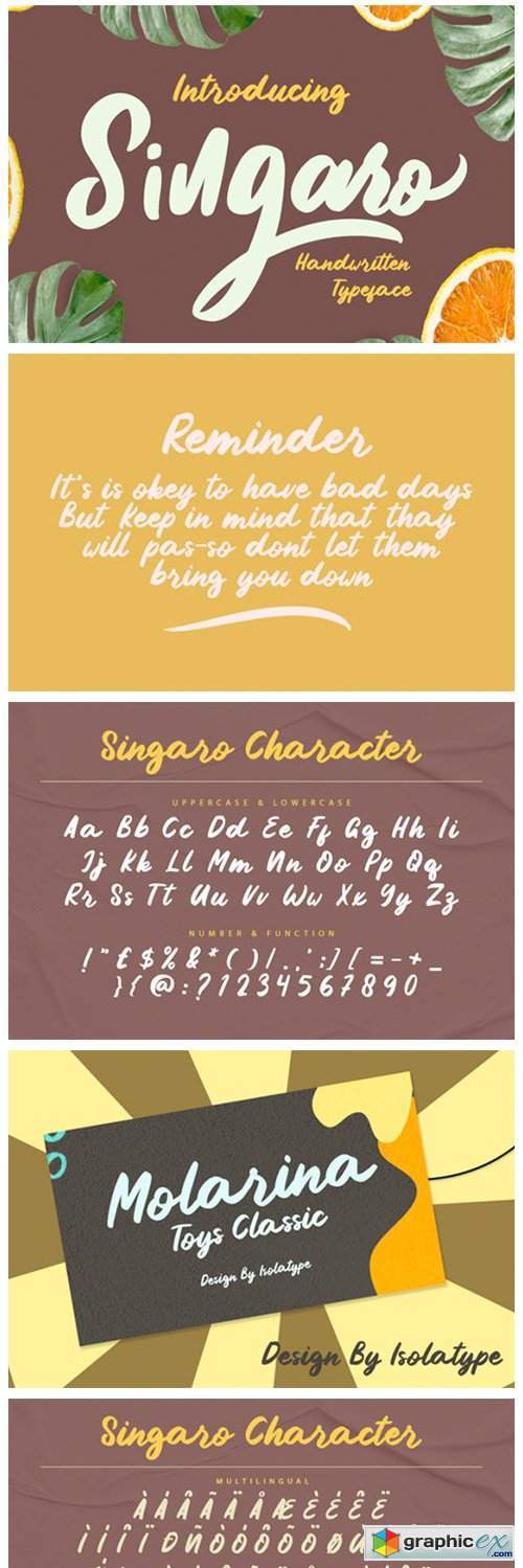 Singaro Font