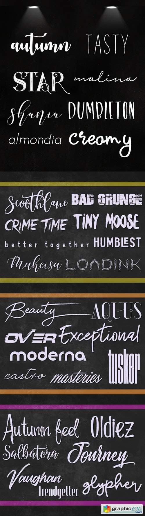  31 Best Fonts Collection 