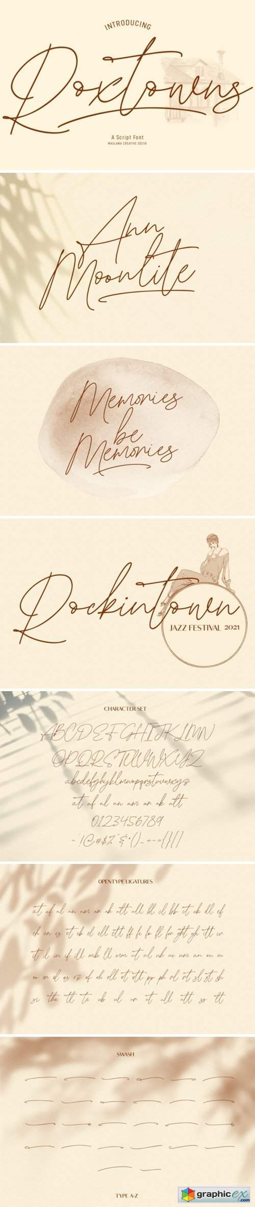 Roxtowns Font