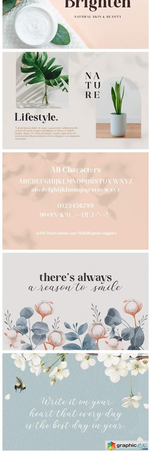 Sunset Beauty Font