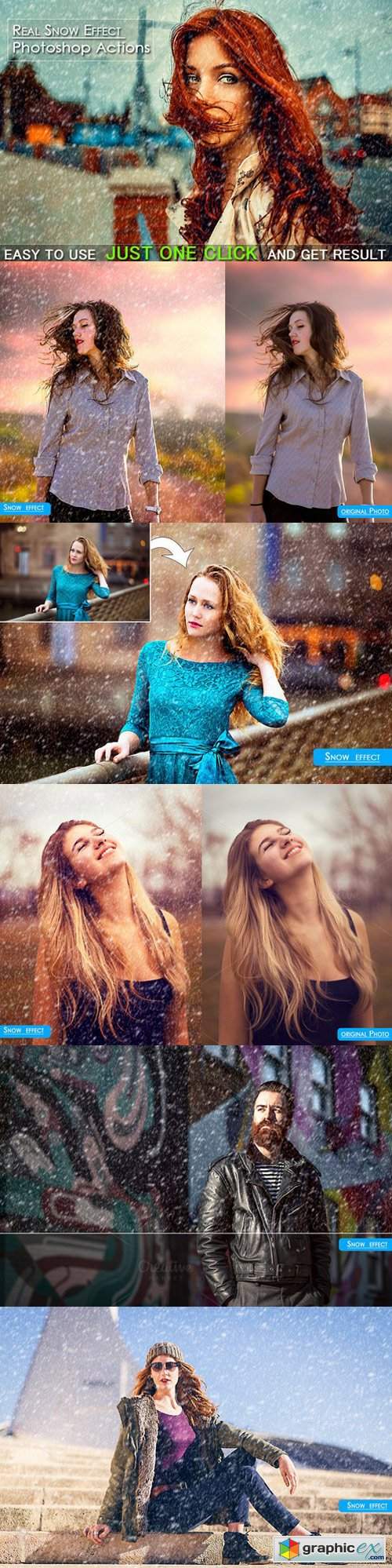  Photoshop Actions Snow Effect 