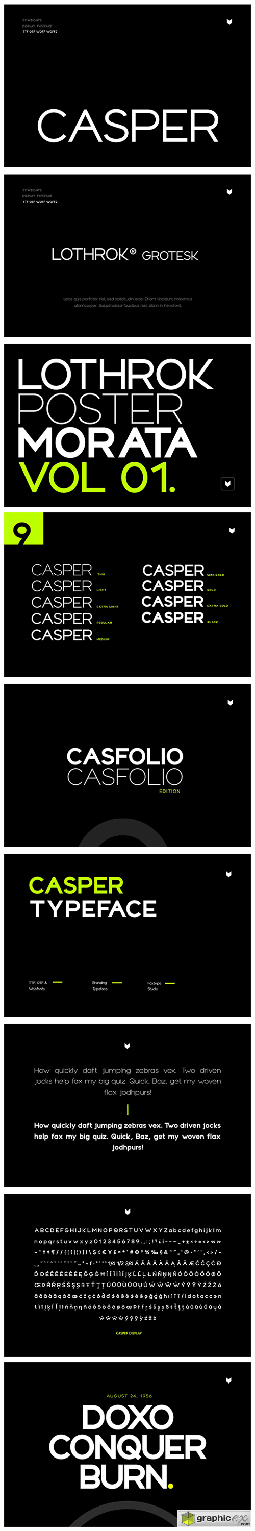 Casper Typeface