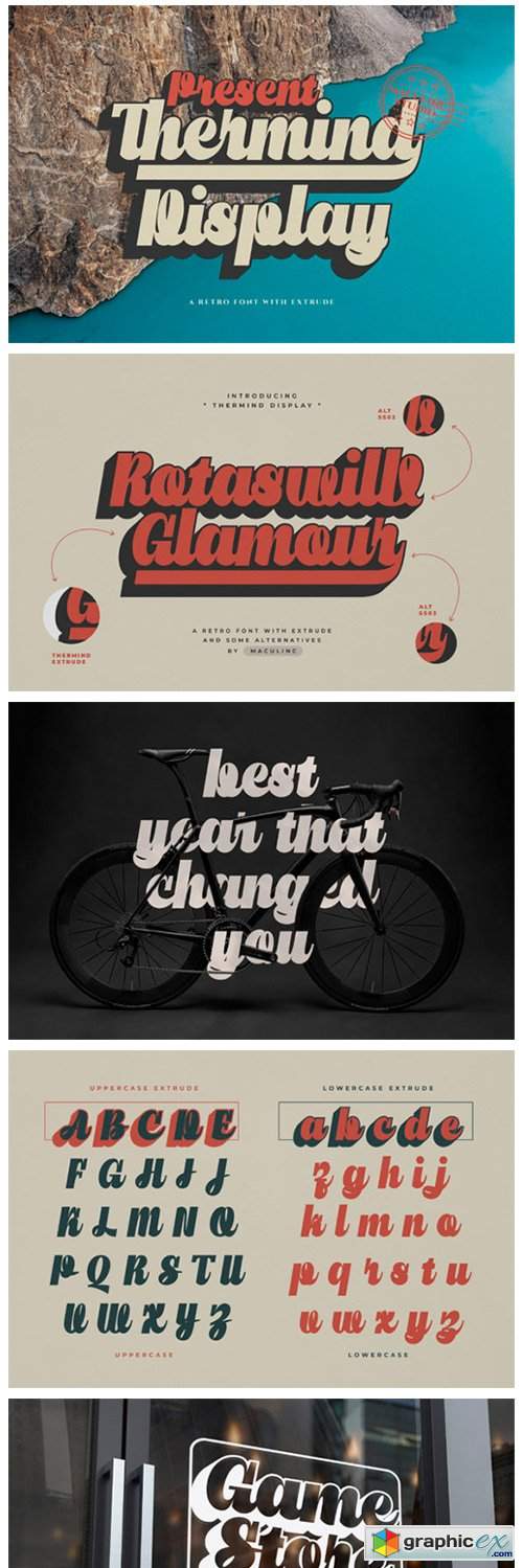  Thermind Display Font 