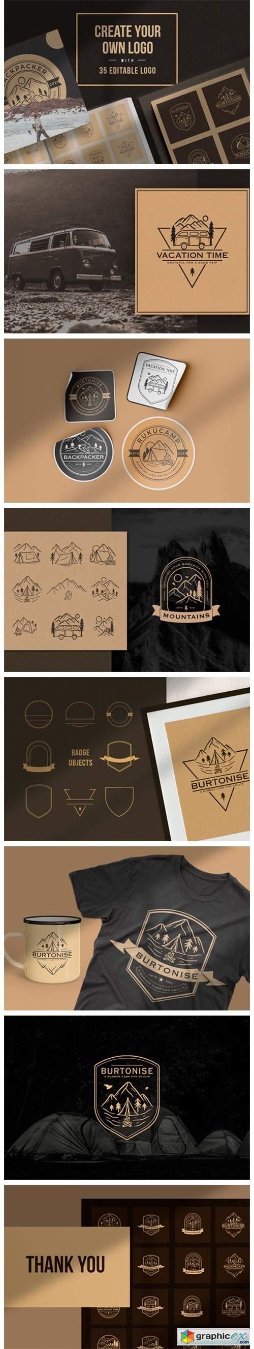  35 Outdoor Logo Collections 