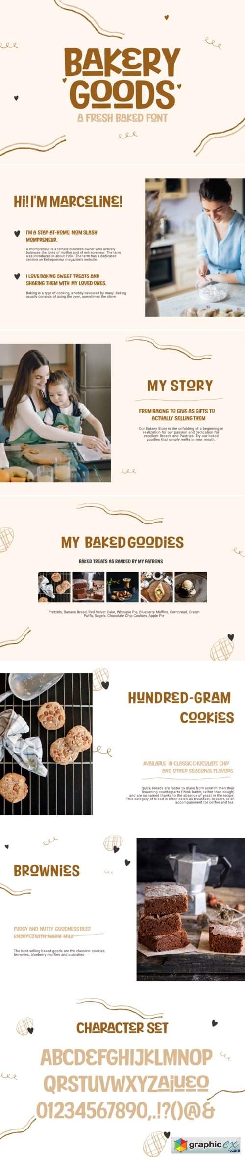  Bakery Goods Font 