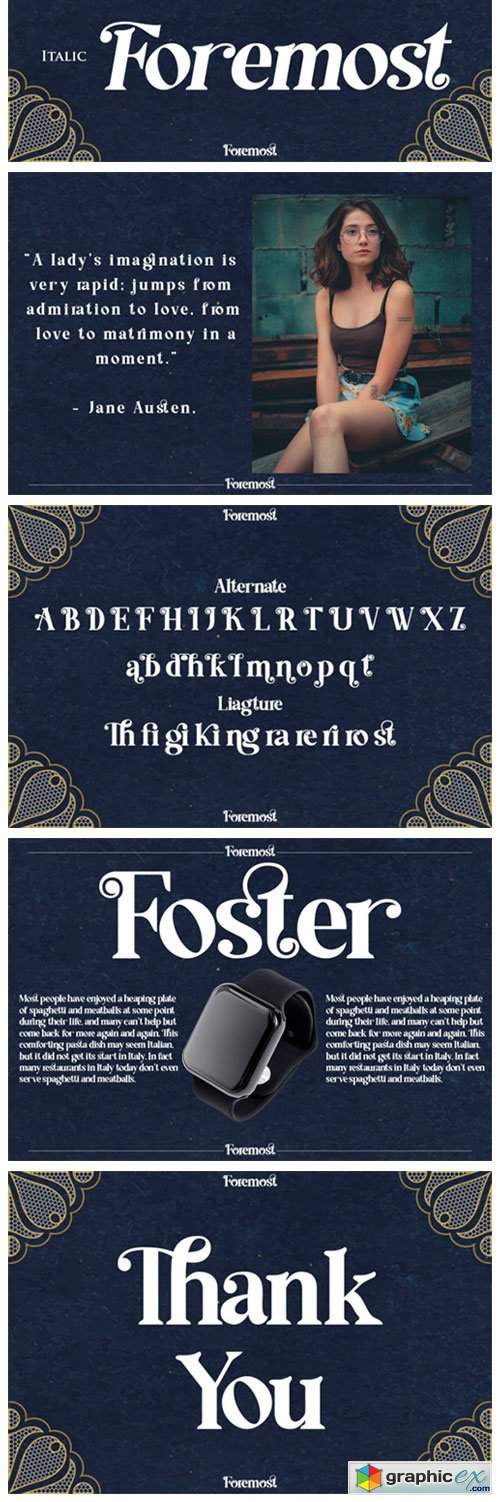  Foremost Font 
