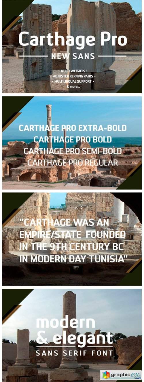  Carthage Pro Font 