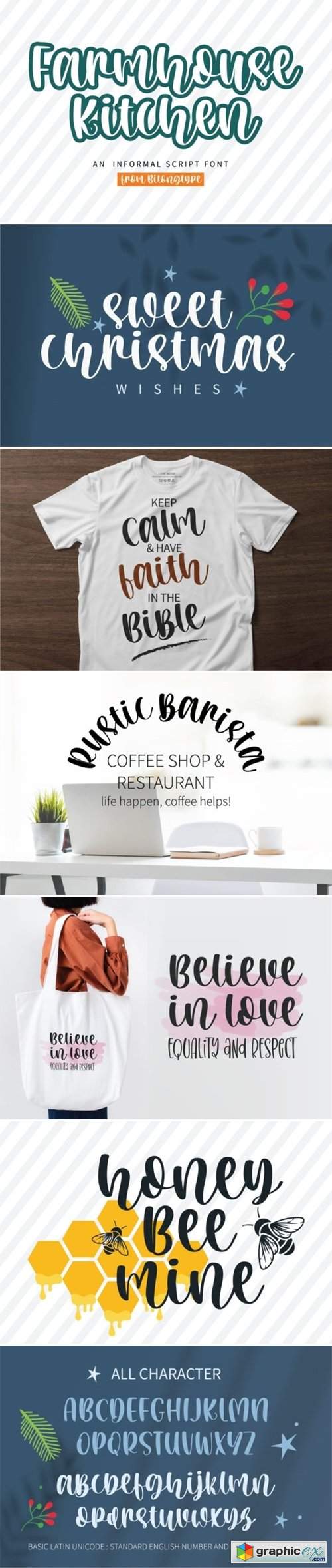  Farmhouse Kitchen Font 