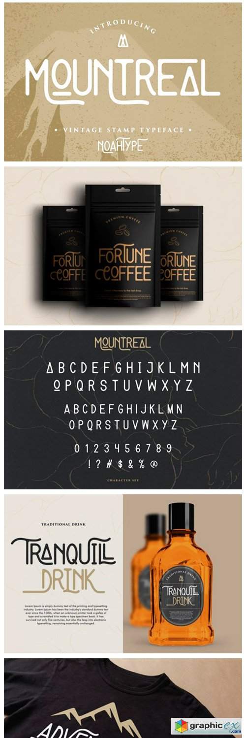  Mountreal Font 