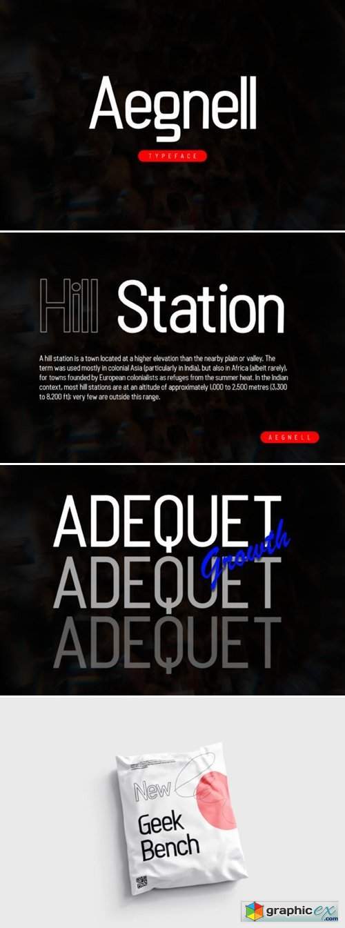 Aegnell Font