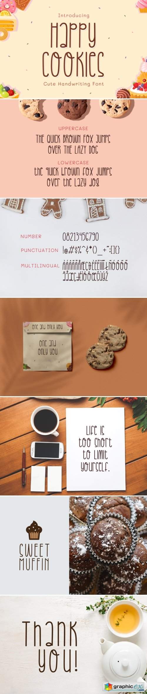  Happy Cookies Font 