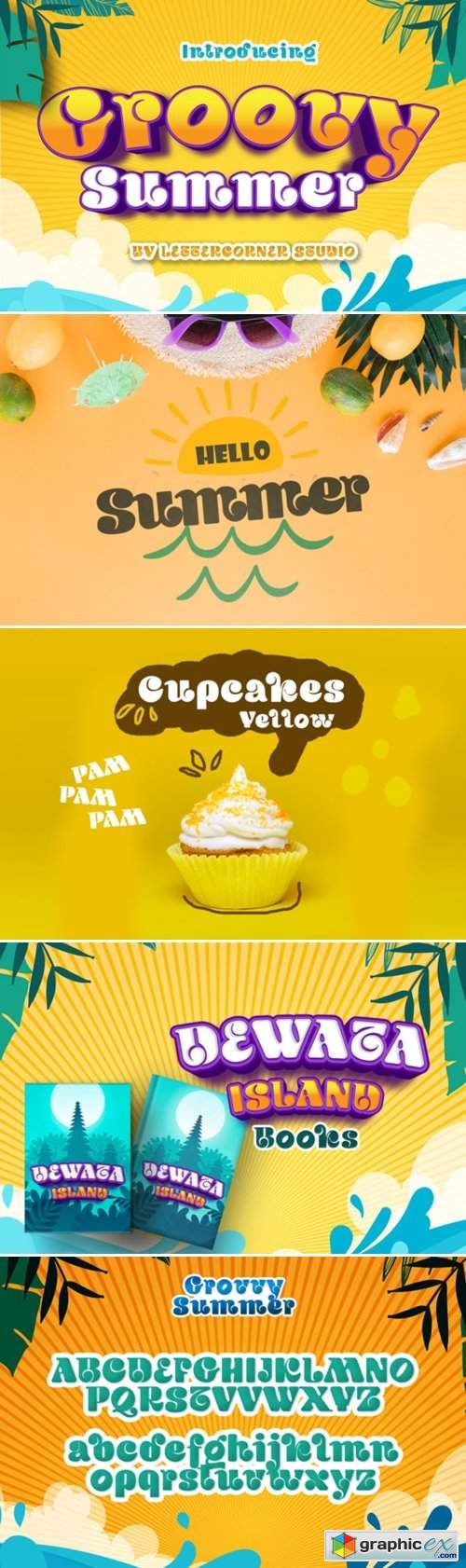  Groovy Summer Font 