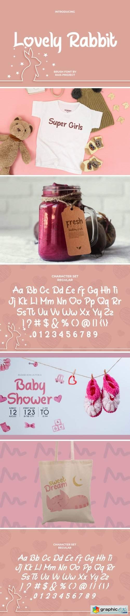 Lovely Rabbit Font