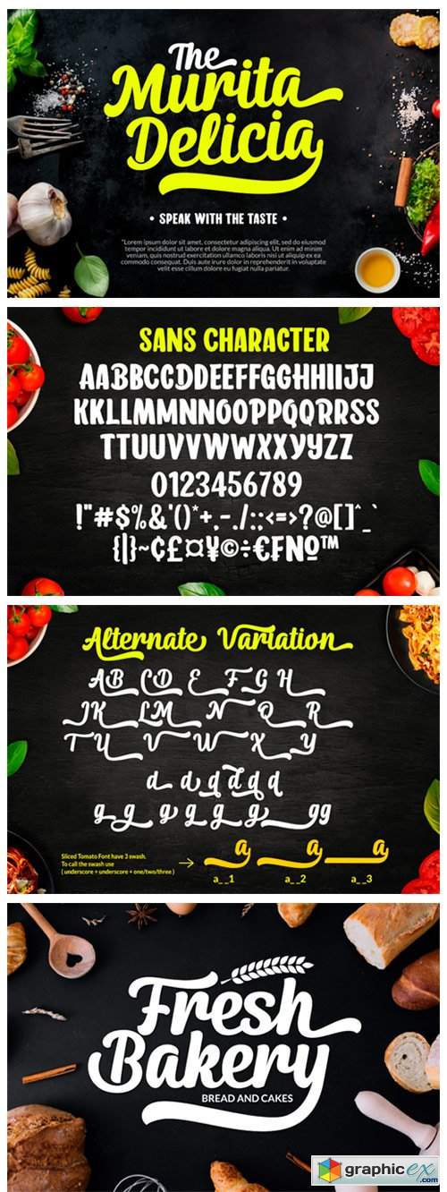  Sliced Tomato Font 
