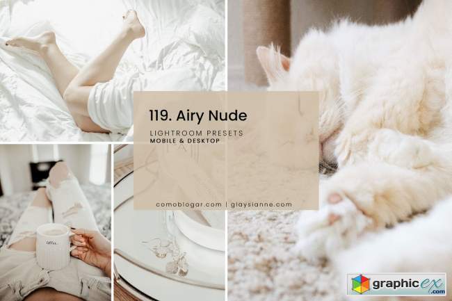 119. Airy Nude Presets 