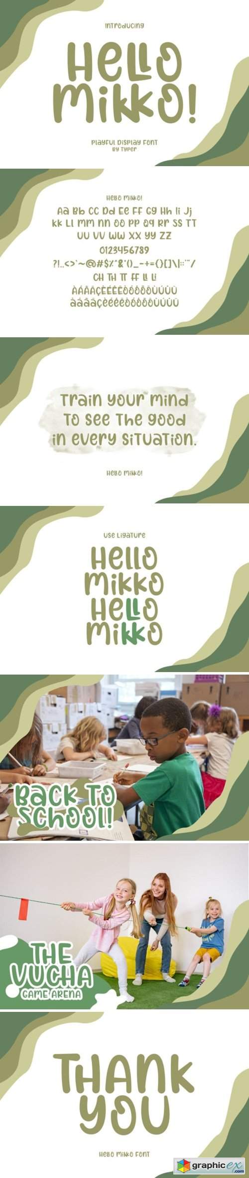  Hello Mikko Font 