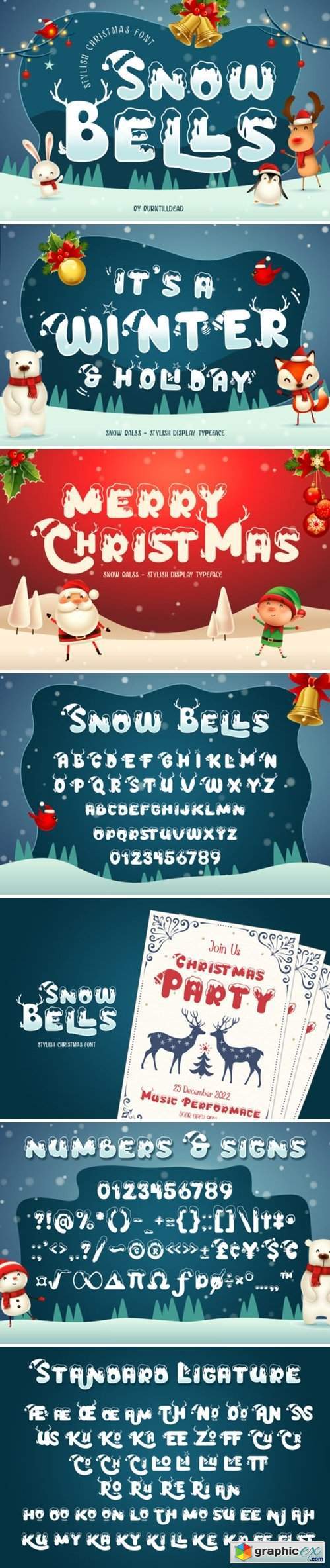 Snow Bells Font