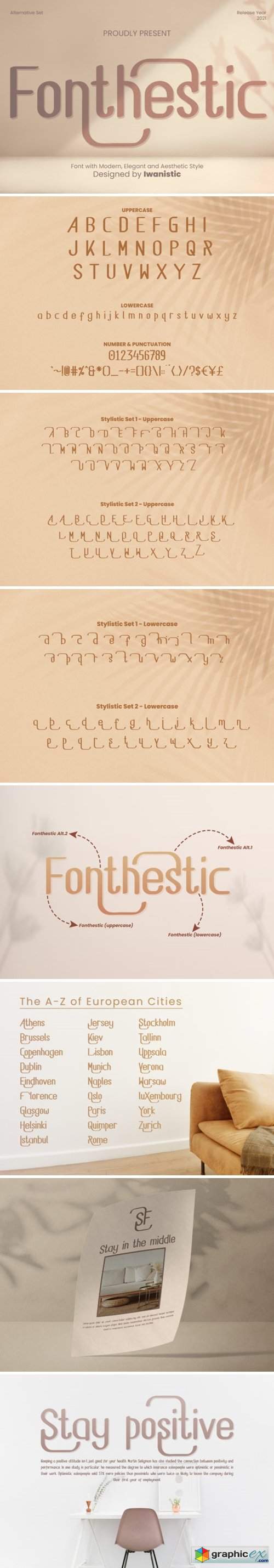  Fonthestic Font 