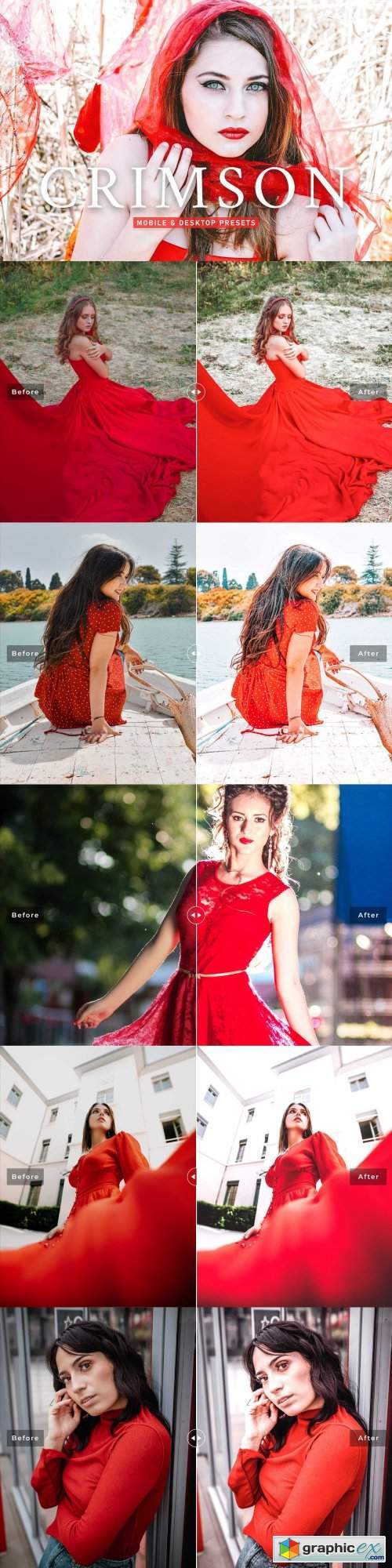 Crimson Pro Lightroom Presets