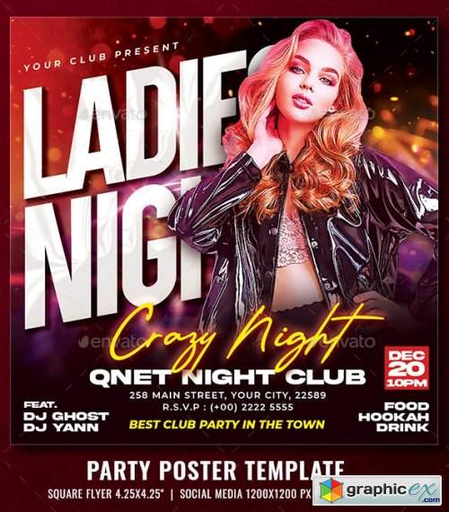 Night Party Flyer 35116393