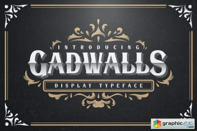  Gadwalls Display Font 