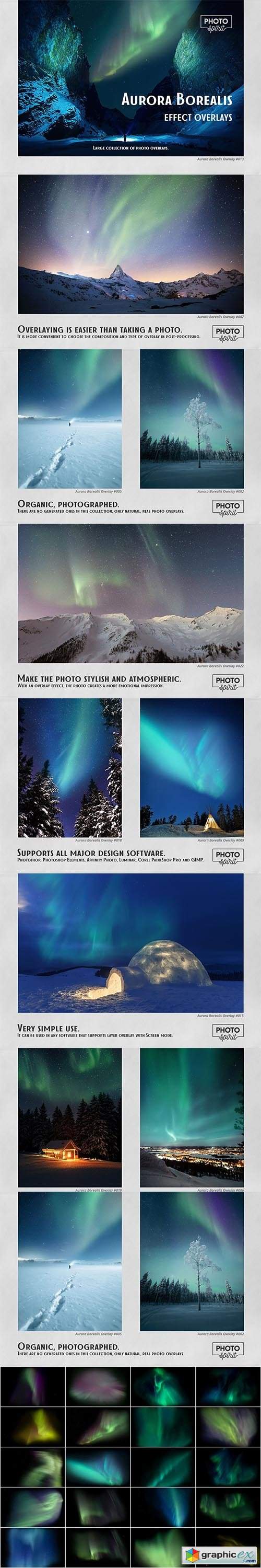 Aurora Borealis Effect Overlays 