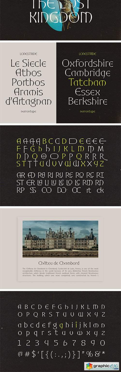  Longstride Typeface 