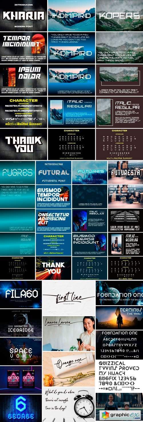 My Mix Fonts Bundle 37