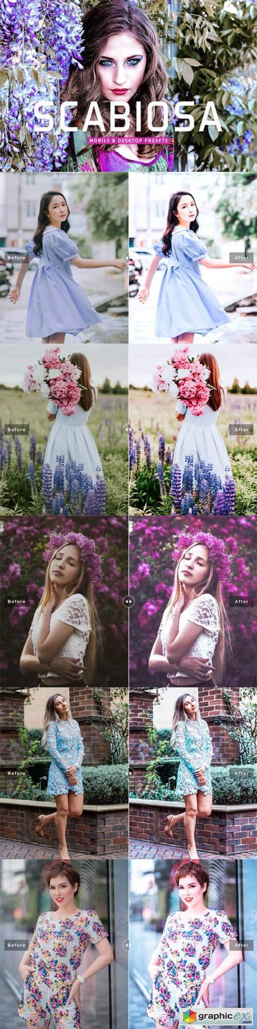 Scabiosa Pro Lightroom Presets