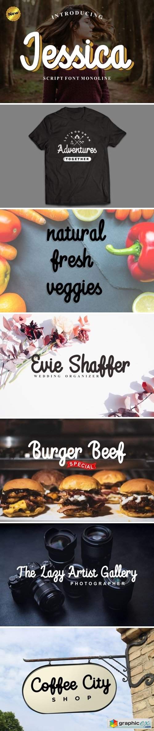  Jessica Script Font 