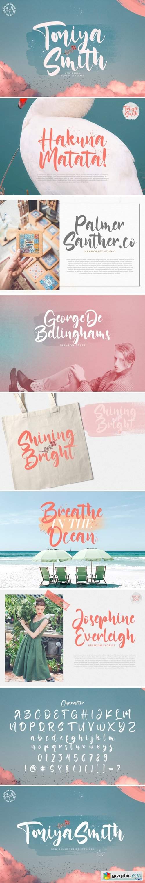  Toniya Smith Font 