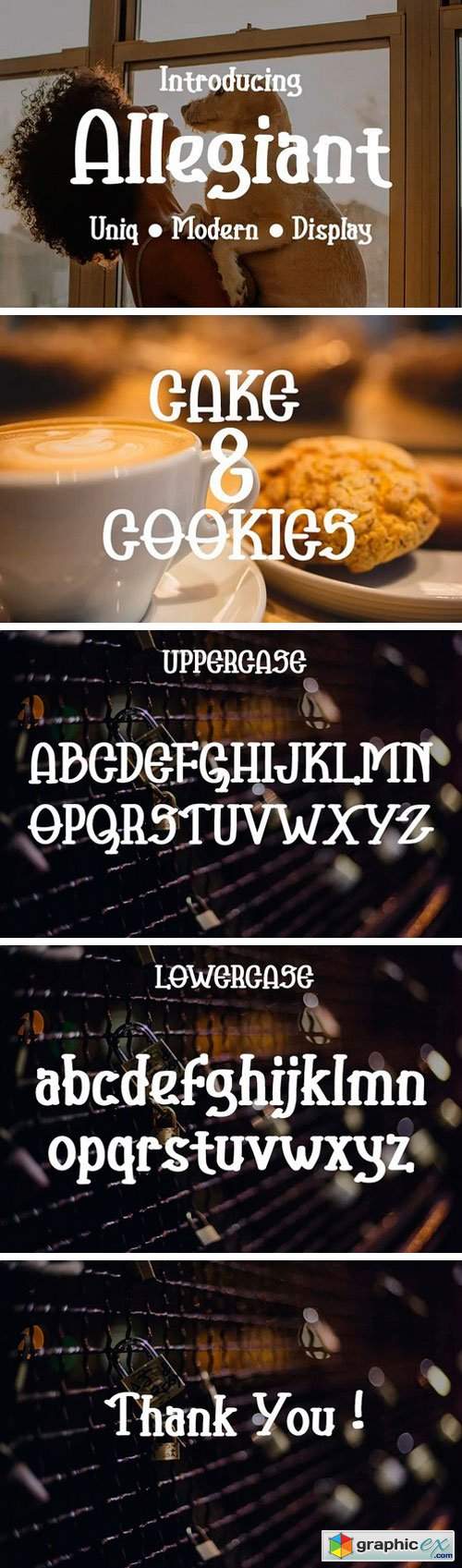  Allegiant Display Font 