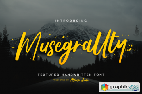  Musegrallty Font 