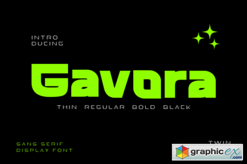 Gavora Font
