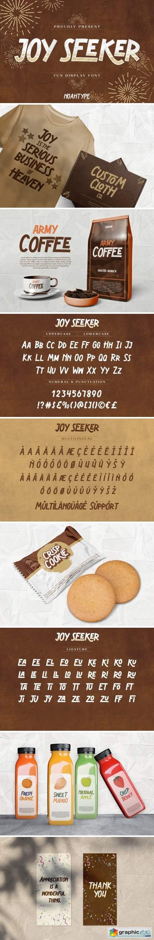 Joy Seeker Font