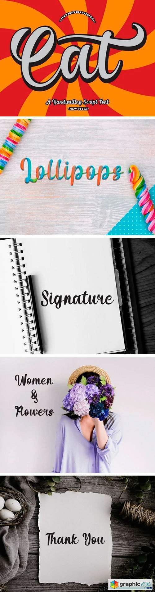 Cat Script Font