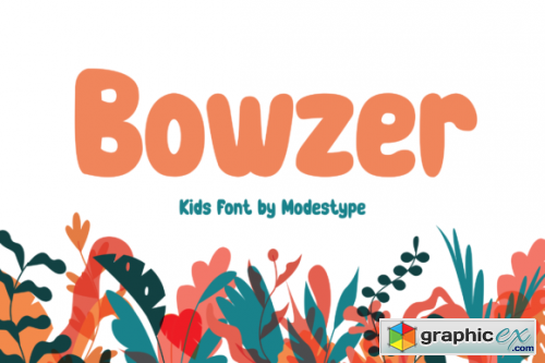 Bowzer - Playful Cartoon Font