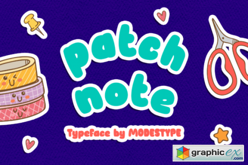 Patch Note - Chubby Kids Font