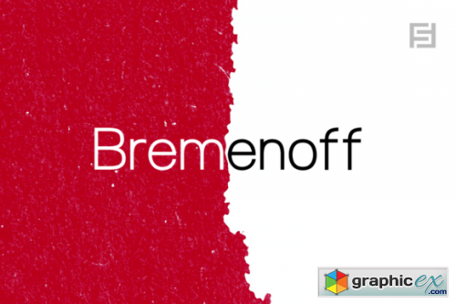 Bremenoff - Simple Timeless Typeface