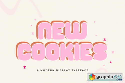 New Cookies Font