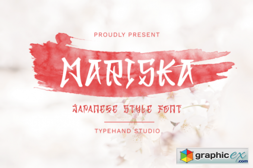 Mariska - Japanese Font