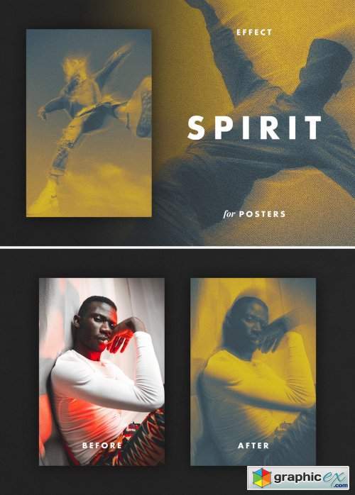 Spirit Blur Effect for Posters