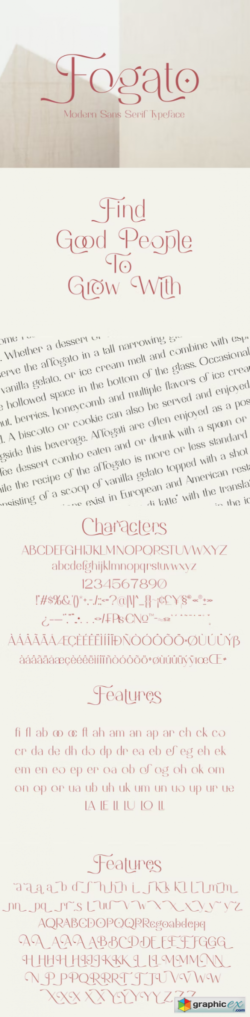 Fogato Font