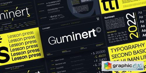 Guminert - Modern Sans Serif