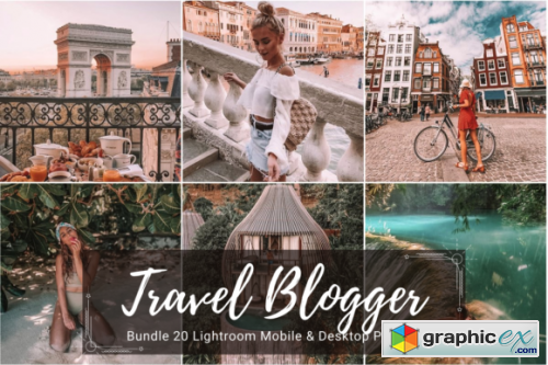 Travel Blogger Instagram Presets Bundle