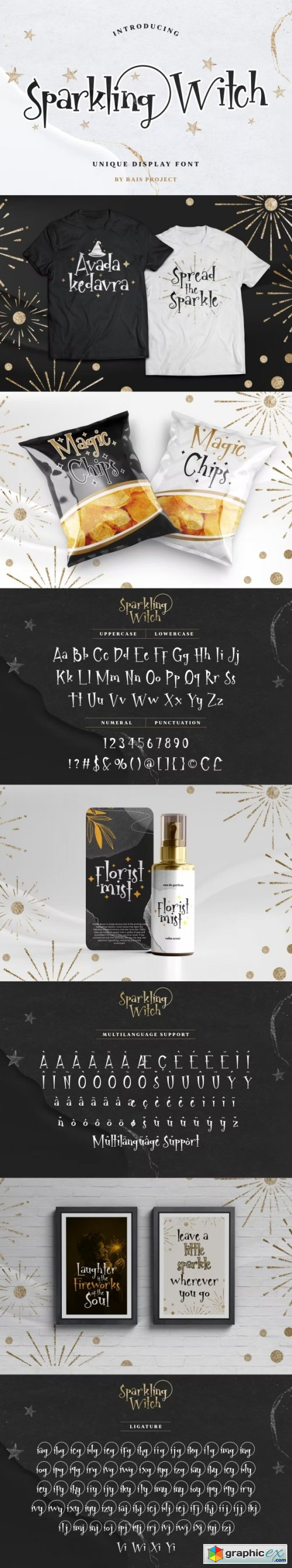 Sparkling Witch Font
